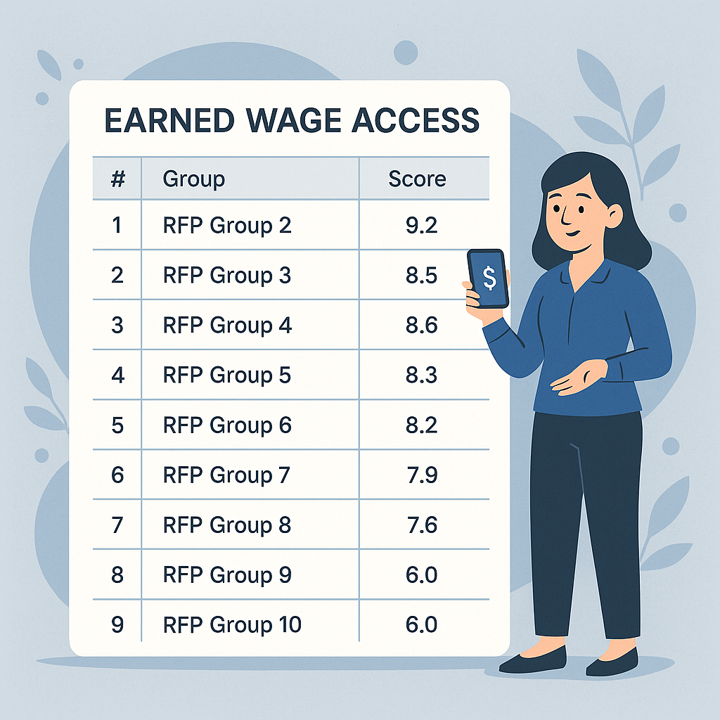 EWA 공급업체 선택을 위한 RFP 샘플