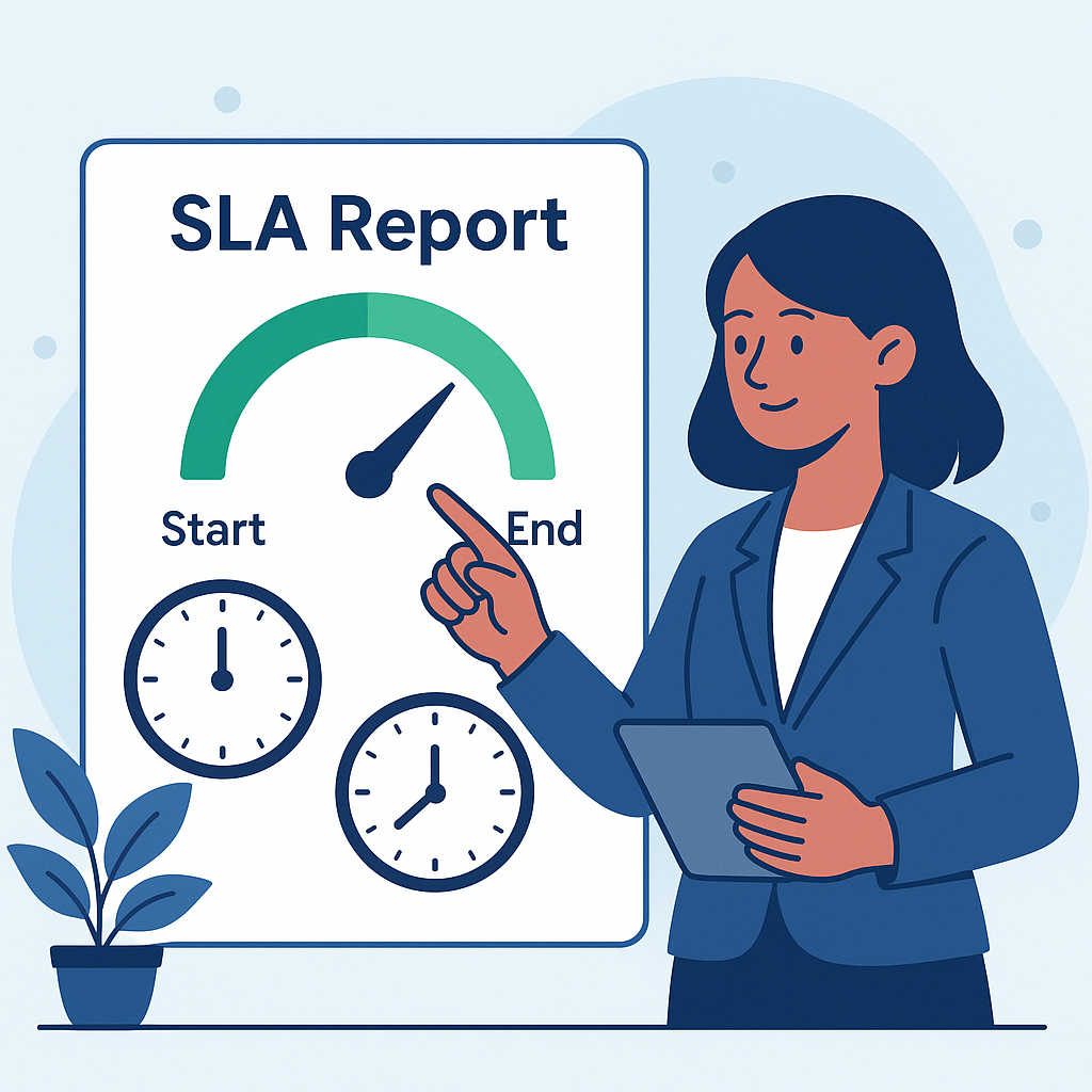 EWAシステムのSLAにおける時間測定方法