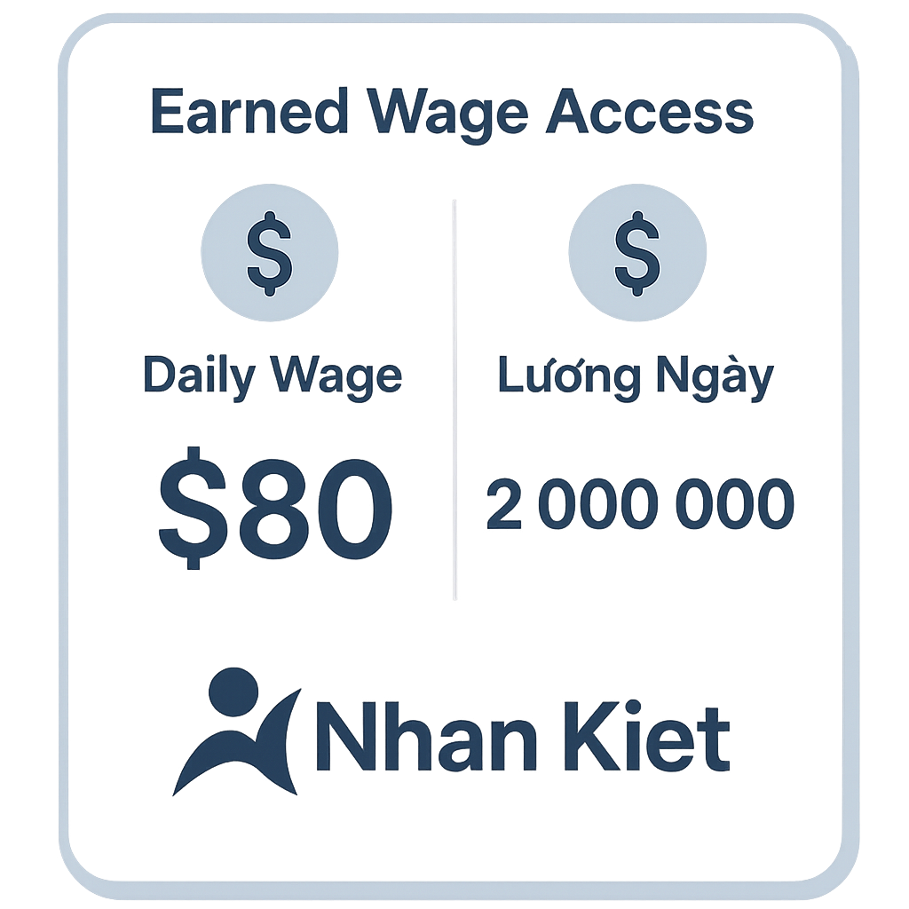 法律における日給とNhân Kiệtの日給