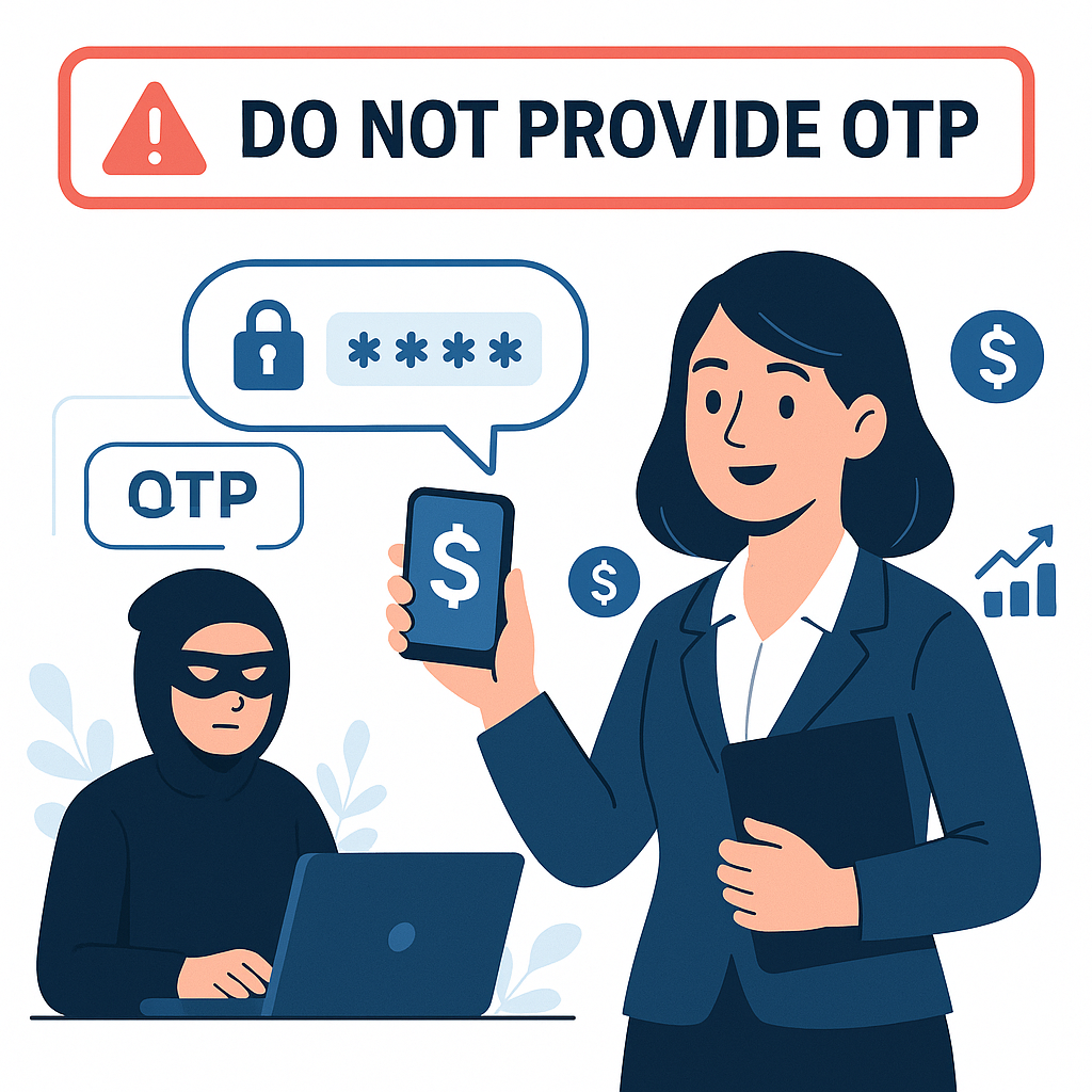 給与前払いの確認と受取時のOTP保護